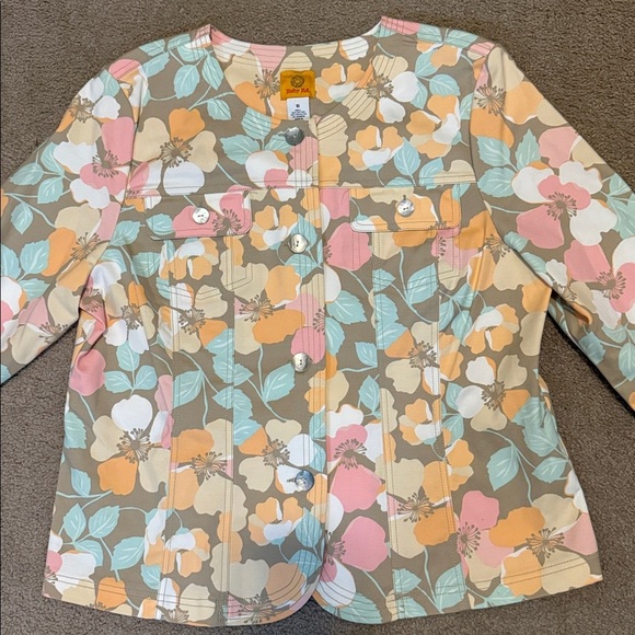 Ruby Rd. Coral Surf Jacket - Picture 3 of 9